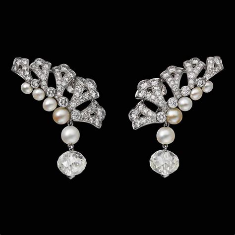 cartier high jewelry earrings.